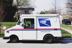 thanksgiving Memorial Day: mail truck